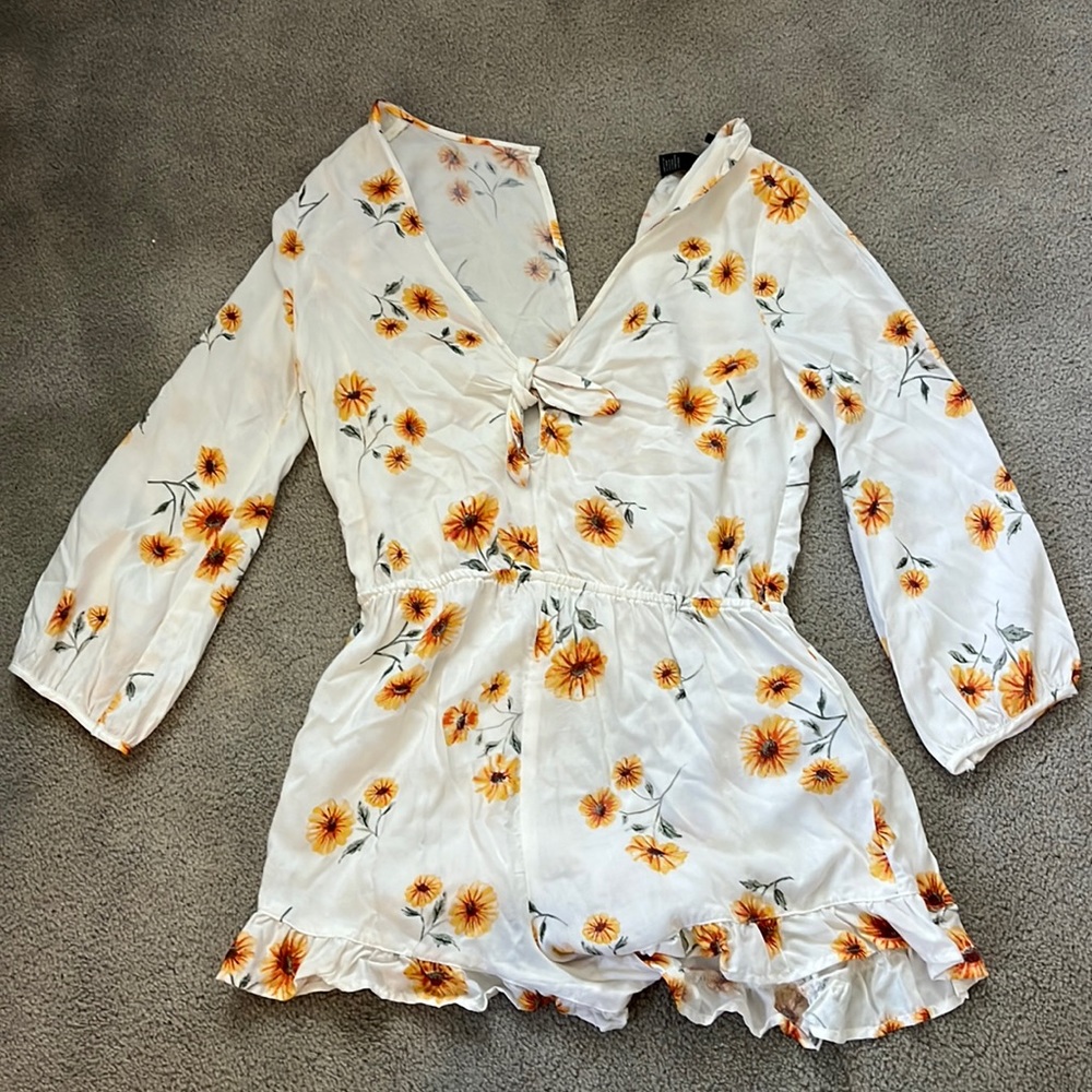 Flowery Romper